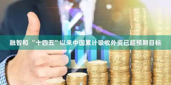 融智和 “十四五”以来中国累计吸收外资已超预期目标
